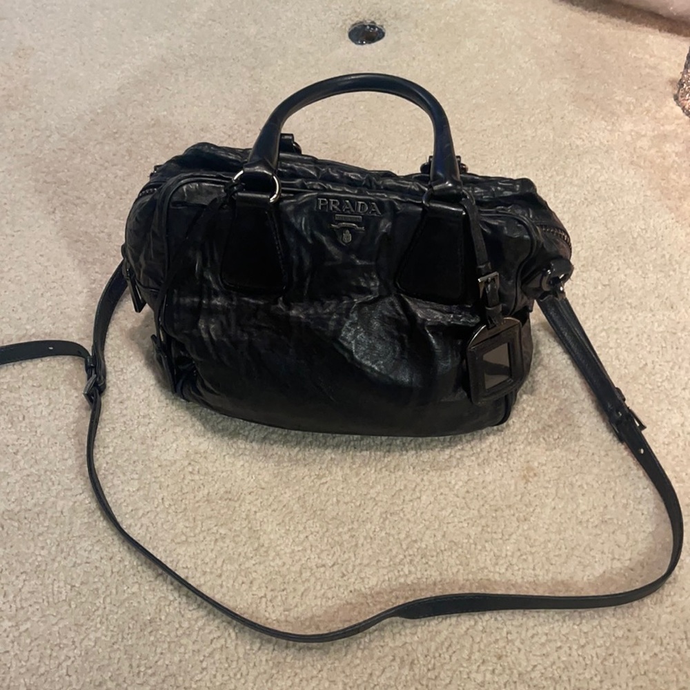 Authentic Prada Tote With Adjustable Crossbody St… - image 3